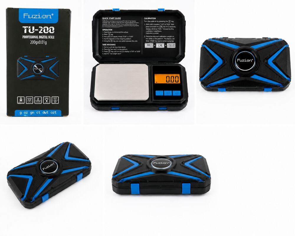 Fuzion TU-200 Digital Pocket Scale 200g x 0.01g Professional Precision Scale